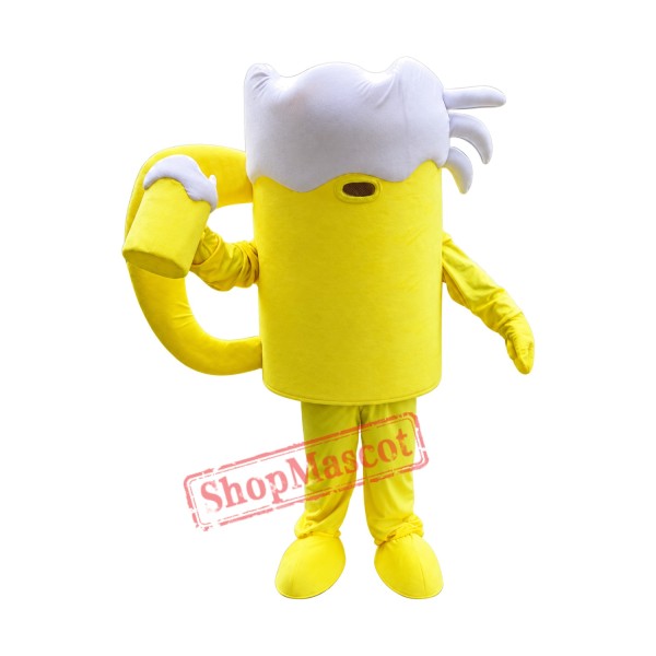 Cold Beer Cup Mascot Costume