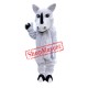 White Rhino Mascot Costume