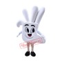 White Hand Mascot Costume