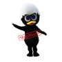 Black Chick Mascot Costume