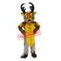 Power Muscular Deer Mascot Costume