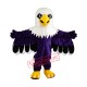 Purple Eagle Mascot Costume Purple Eagle Mascot Costume