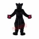 Red Eye Wolf Mascot Costume