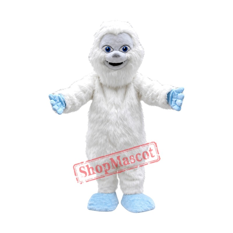 Cute Yeti Snowman Mascot Costume Cute Yeti Snowman Mascot Costume