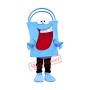 Blue Bag Mascot Costume
