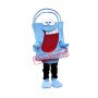Blue Bag Mascot Costume