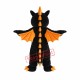 Cute Black Dragon Mascot Costume