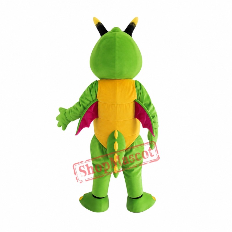 Cute Lightweight Green Dragon Mascot Costume Cute Lightweight Green Dragon Mascot Costume