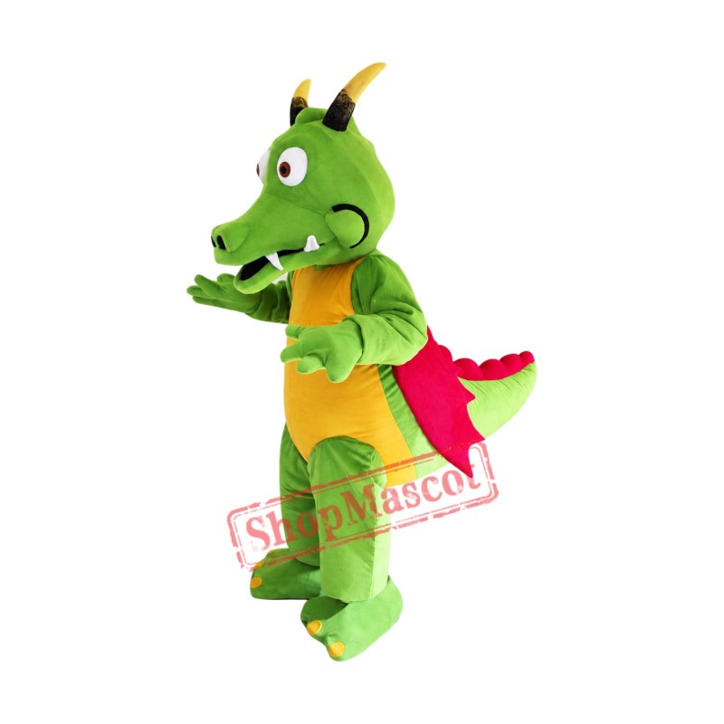 Cute Lightweight Green Dragon Mascot Costume Cute Lightweight Green Dragon Mascot Costume
