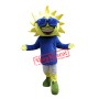 Sunflower Boy Mascot Costume