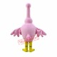Pink Goose Mascot Costume