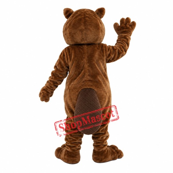 Friendly Lightweight Beaver Animal Mascot Costume Friendly Lightweight Beaver Animal Mascot Costume