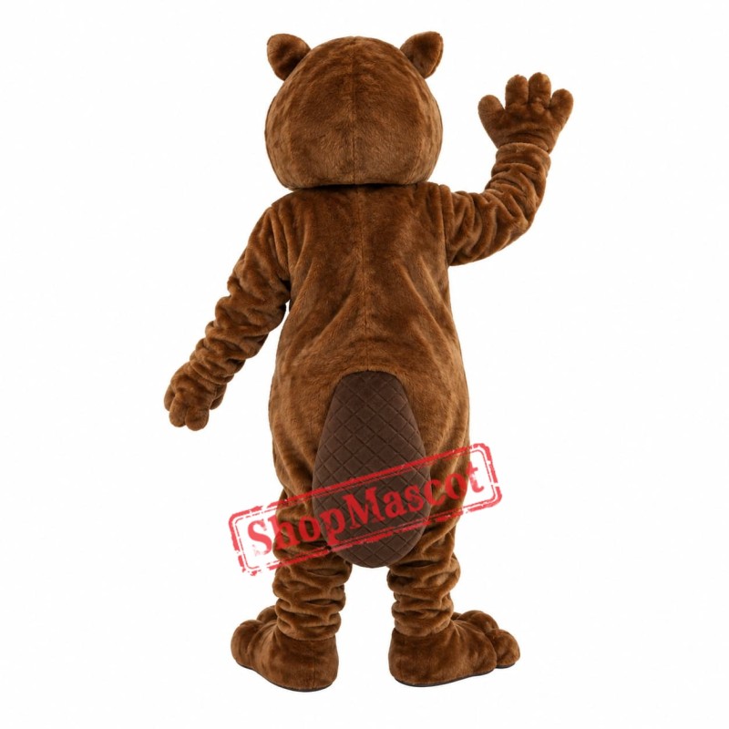 Friendly Lightweight Beaver Animal Mascot Costume