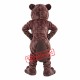Happy Adult Beaver Mascot Costume