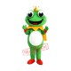 Cartoon Frog Mascot Costume