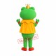Cartoon Frog Mascot Costume
