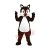 Happy Adult Squirrel Mascot Costume