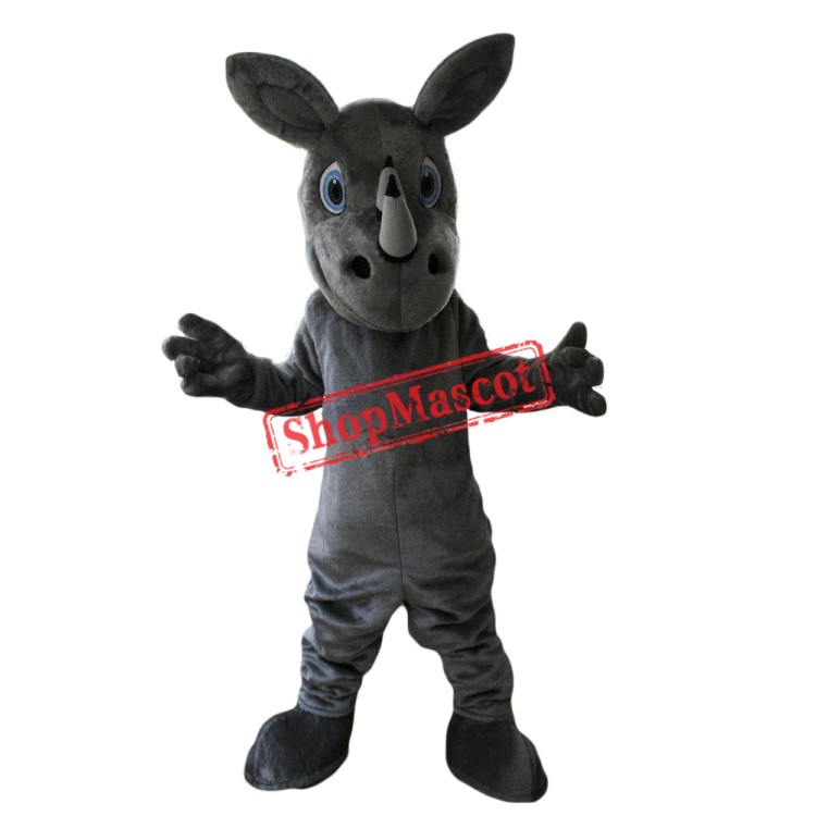 Friendly Rhino Mascot Costume