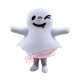Cute White Ghost Mascot Costume Cute White Ghost Mascot Costume