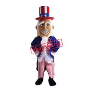 Uncle Sam Mascot Costume