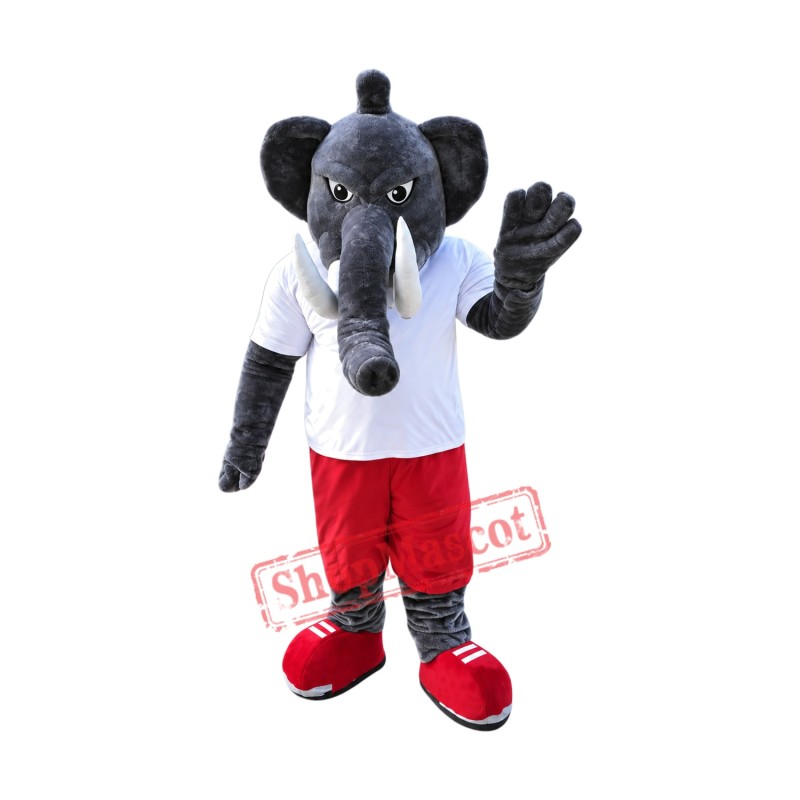Power Elephant Mascot Costume Free Shipping Power Elephant Mascot Costume Free Shipping