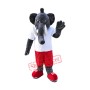 Power Elephant Mascot Costume Free Shipping