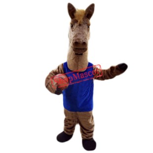 Basketball Horse Mascot Costume Free Shipping