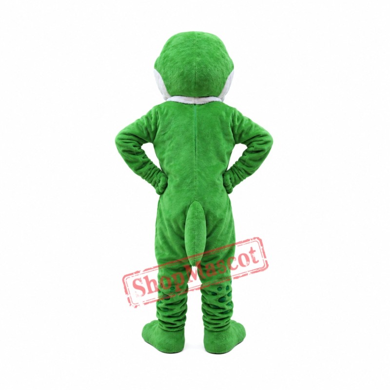 Plush Green Frog Mascot Costume Plush Green Frog Mascot Costume
