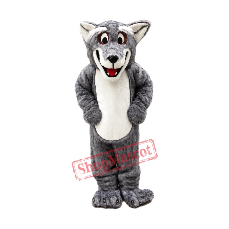 Plush Coyote Wolf Mascot Costume Plush Coyote Wolf Mascot Costume