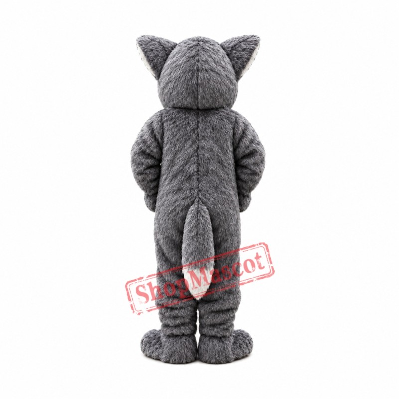 Plush Coyote Wolf Mascot Costume Plush Coyote Wolf Mascot Costume