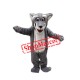 Plush Coyote Wolf Mascot Costume