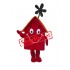 Red House Mascot Costume