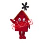 Red House Mascot Costume