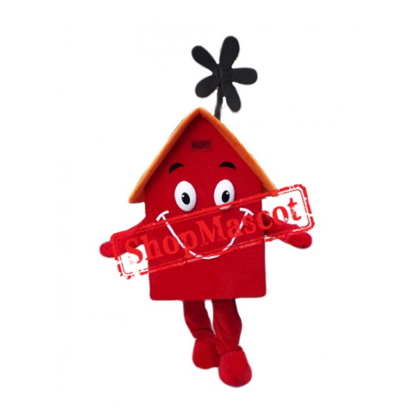 Red House Mascot Costume