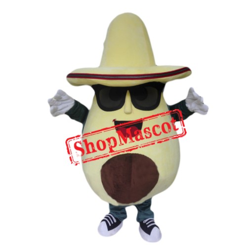 Avocado Mascot Costume