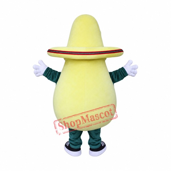 Avocado Mascot Costume Avocado Mascot Costume