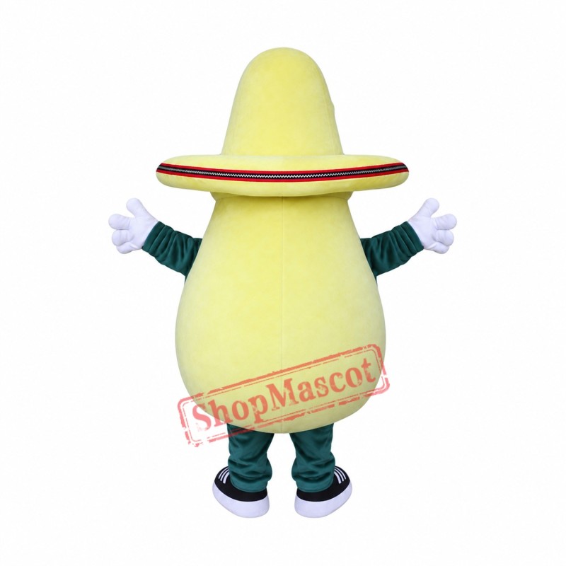 Avocado Mascot Costume Avocado Mascot Costume