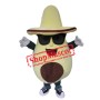 Avocado Mascot Costume