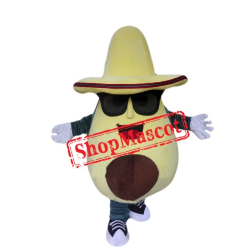 Avocado Mascot Costume