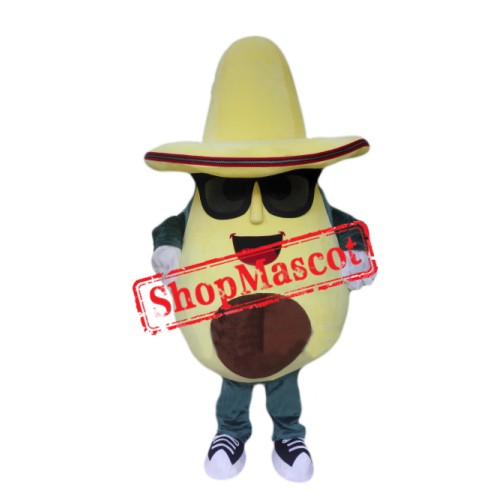 Avocado Mascot Costume