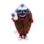 Coffee Bean Mascot Costume