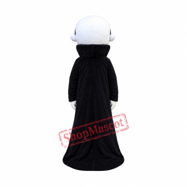 Black Devil Monster Mascot Costume Black Devil Monster Mascot Costume