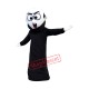 Black Devil Monster Mascot Costume Black Devil Monster Mascot Costume