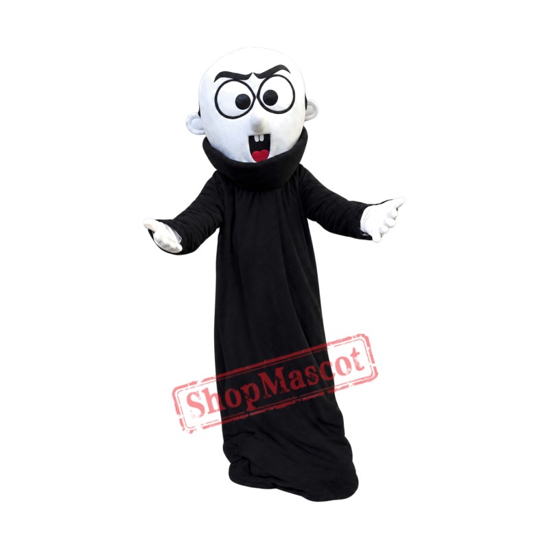 Black Devil Monster Mascot Costume Black Devil Monster Mascot Costume