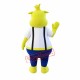 Yellow Rhino Mascot Costume