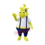 Yellow Rhino Mascot Costume