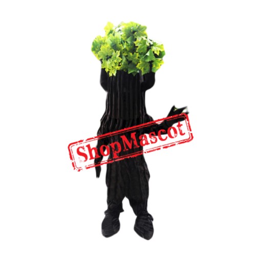 Green Tree Mascot Costume