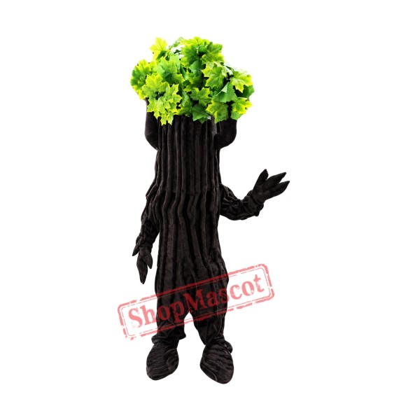 Green Tree Mascot Costume