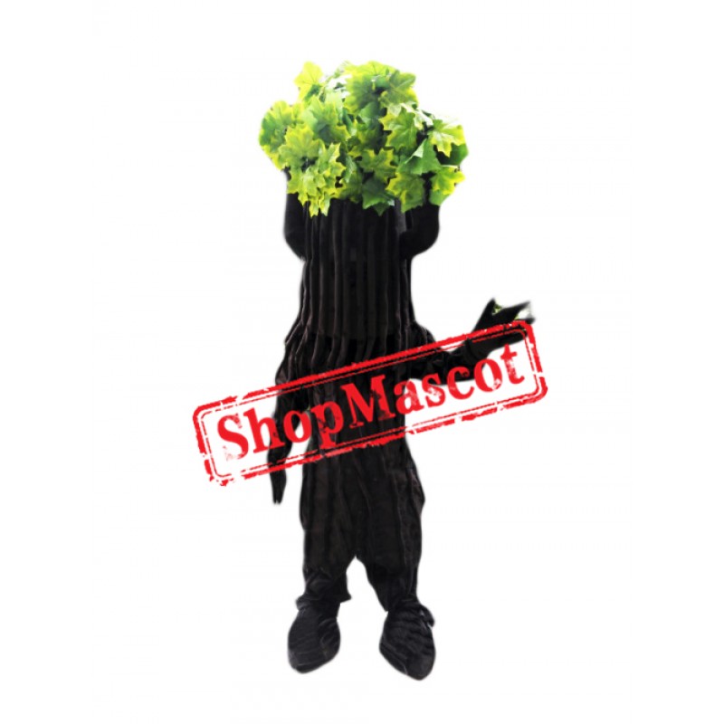 Green Tree Mascot Costume