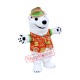Friendly Lightweight Polar Bear Mascot Costume